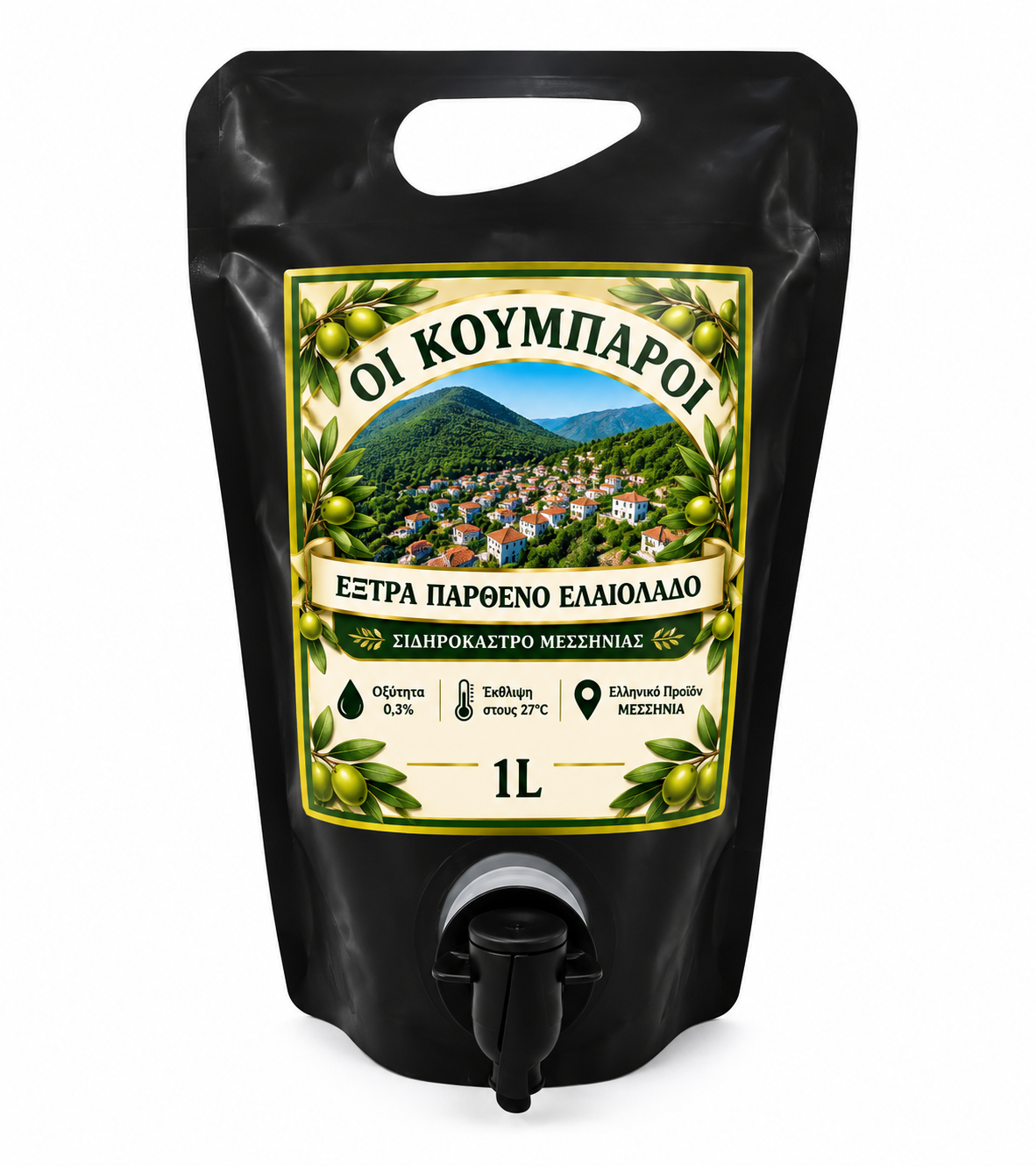Ελαιόλαδο ΟΙ ΚΟΥΜΠΑΡΟΙ 1 λίτρο